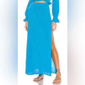 Blue life palmas skirt revolve